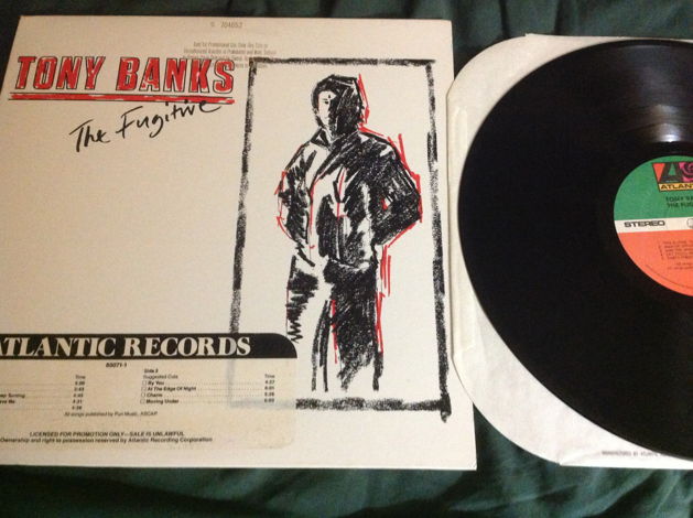 Tony Banks(Genesis) - The Fugitive Promo LP NM