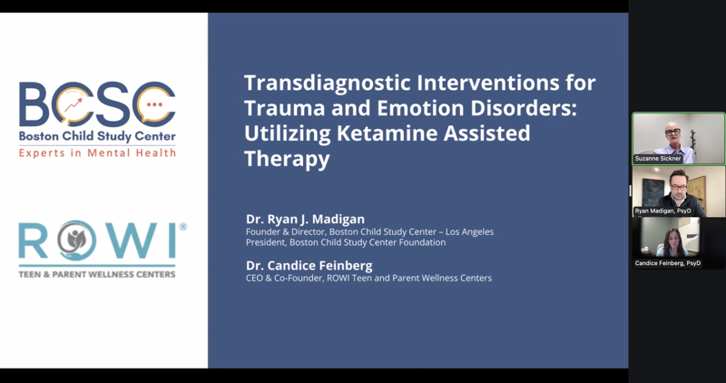 Transdiagnostic Interventions for Trauma and Emotion Disorders: Utilizing Ketamine-Assisted Therapy