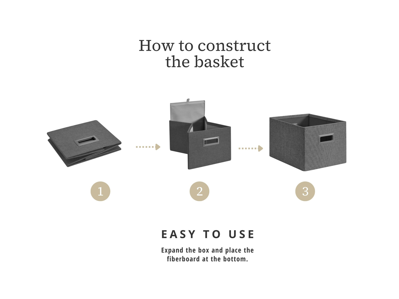 Storage basket for everyday use