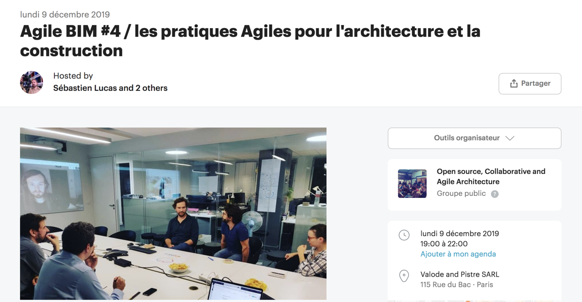 Le meetup Agile BIM