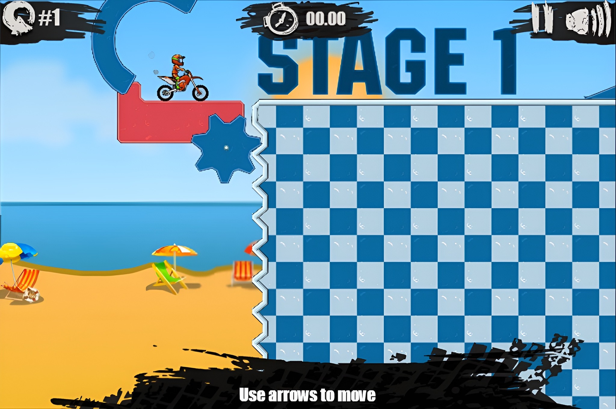 Image Moto X3M Pool Party - Play Free Online Driving Game