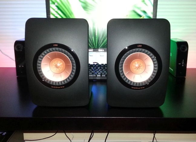 KEF LS50, Like New, Purchased July 2014