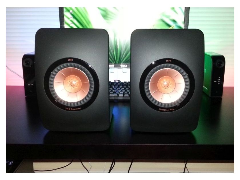 KEF LS50, Like New, Purchased July 2014