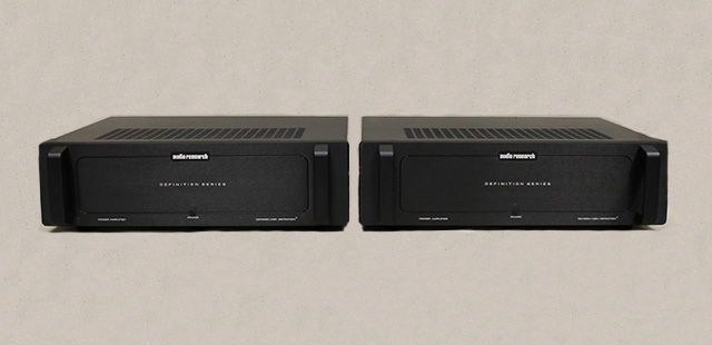 Audio Research DS-450M Mono Amplifier Pair, Black Finish
