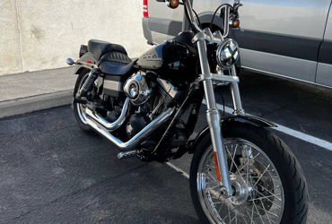 2008 HARLEY-DAVIDSON FXDB DYNA STREET BOB (BLACK) motorcycle for rent near Tucson, AZ