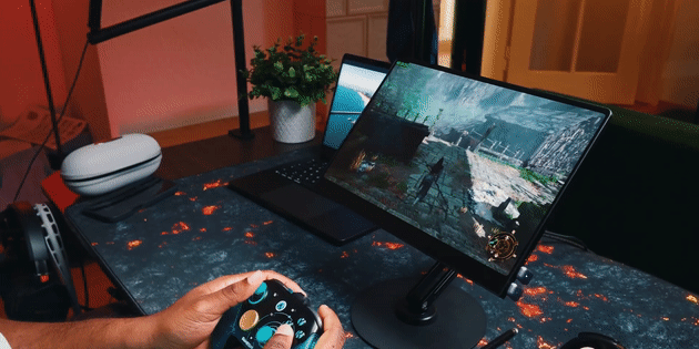 GR14BU | 14" 3K OLED 120Hz Gaming Monitor Portable Touchscreen Display