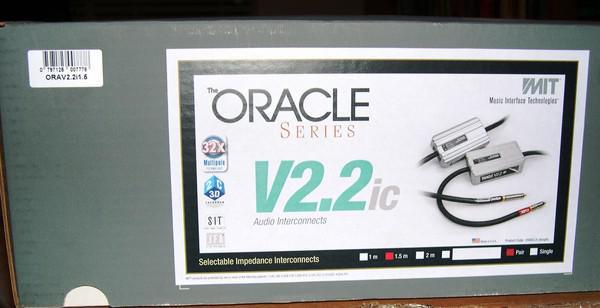 MIT Oracle V2.2 rca, 1.5m pair. New-in-Box, World-Class...