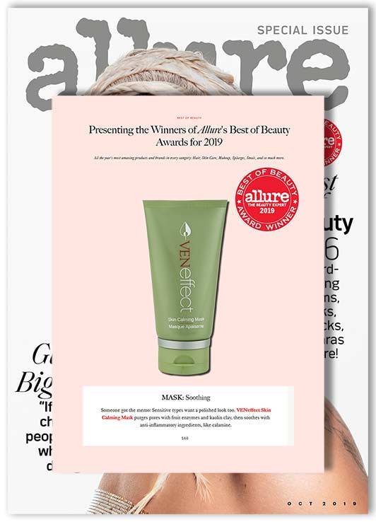 VENeffect Anti-Aging Skin Care wins Allure Best of Beauty Award 