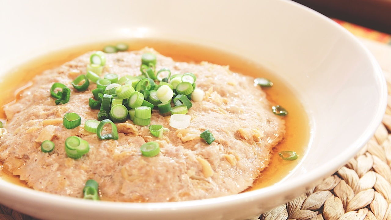 Steamed Minced Pork With Tianjin Preserved Vegetables Southeast Asian Recipes Nyonya Cooking