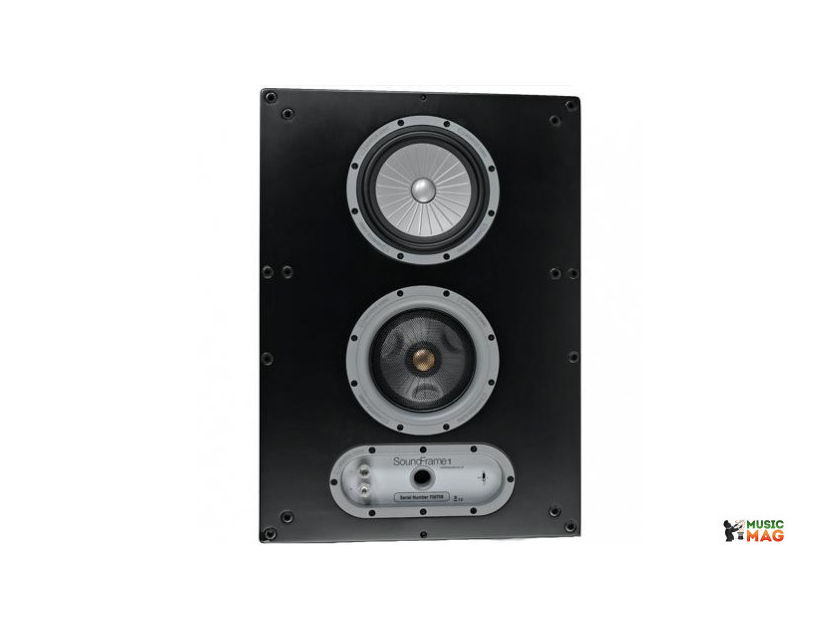 Monitor Audio Soundframe-1 (SF-1)  Slim On-Wall Speaker (Black) w/ Free Shipping NEW