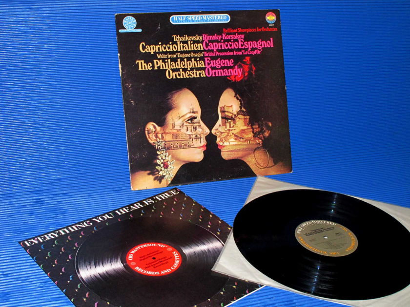 TCHAIKOVSKY/KORSAKOV/Ormandy -  - "Capriccio Italien/Espgnol" -  CBS 1/2 speed audiophile 1982