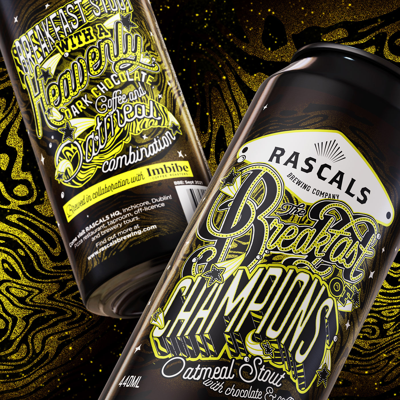 Rascals Brewing Company's Packaging Design Is Bursting With Color