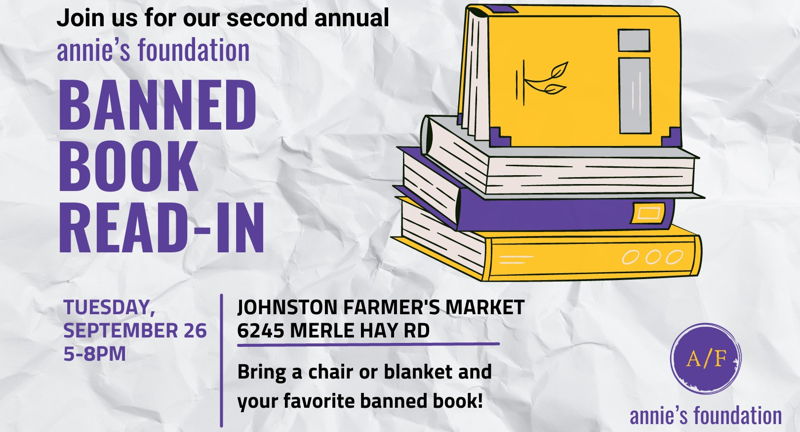 2nd Annual Banned Book Read-in and Giveaway