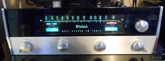 McIntosh MR71 Tube Tuner