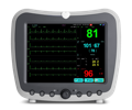 portable patient monitor with 7-ECG view