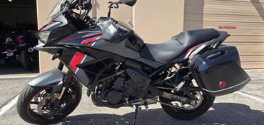 2024 KAWASAKI VERSYS 650 LT motorcycle for rent near LAS VEGAS, NV