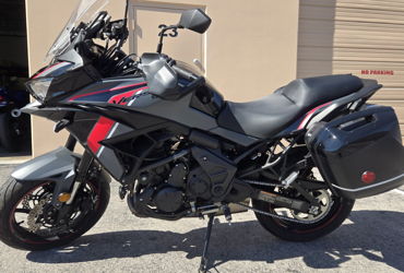 2024 KAWASAKI VERSYS 650 LT motorcycle for rent near LAS VEGAS, NV