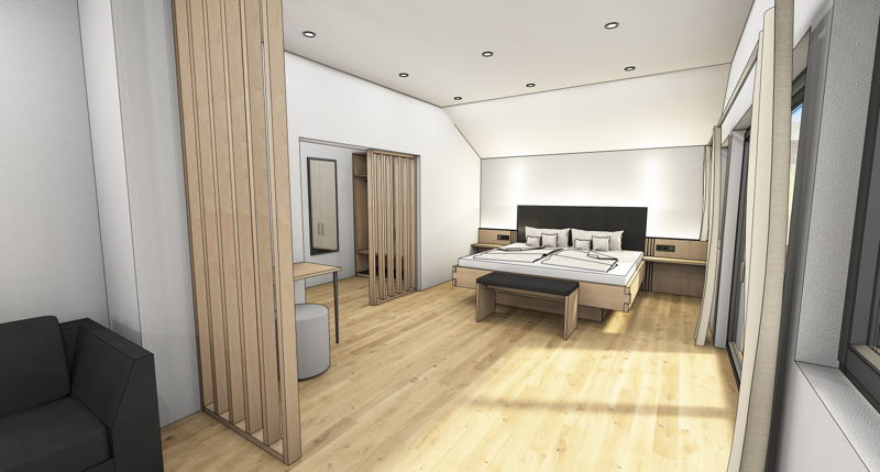 Freiraum 1 mit Balkon