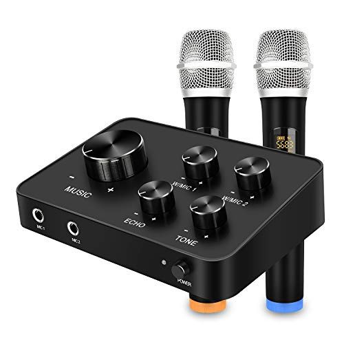 Rybozen K201 Portable Karaoke Microphone Mixer vs TONOR Wireless