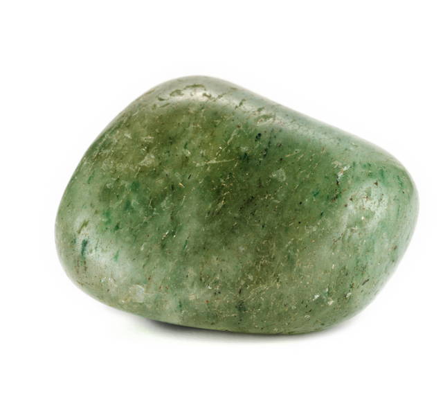 green crystals