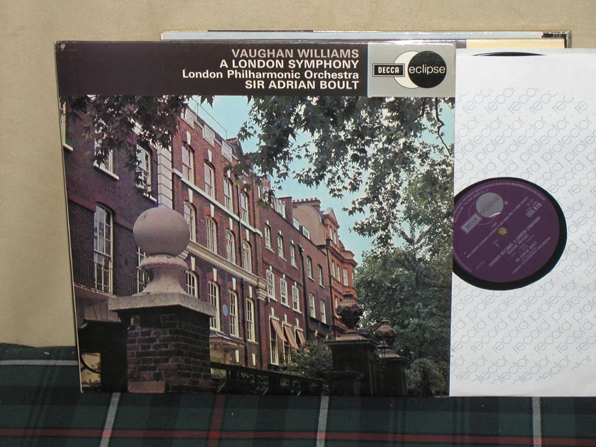 Boult/LPO - Williams "A London Symphony" UK Decca ECS616