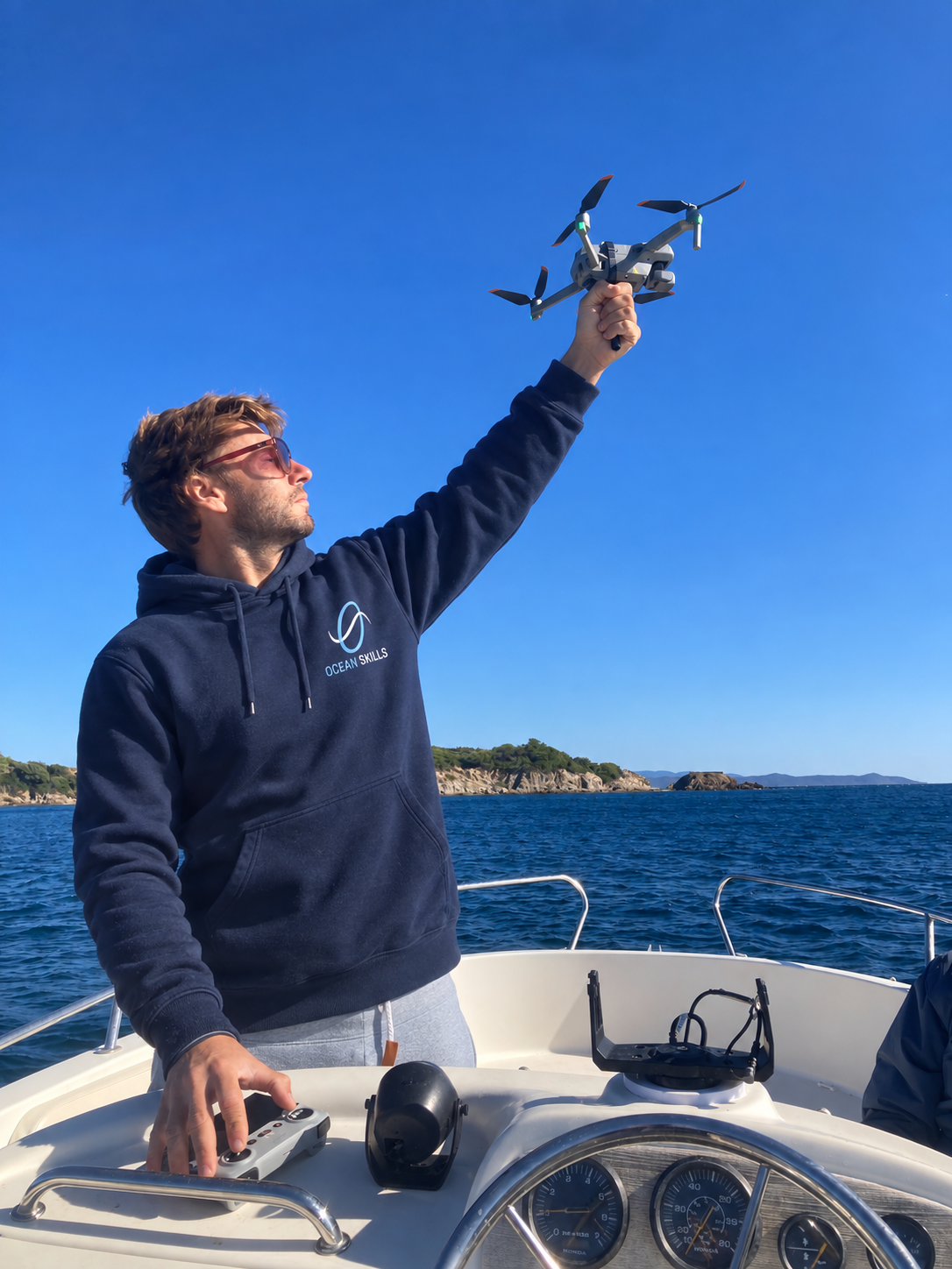 Hugo, video producer at Ocean Skills