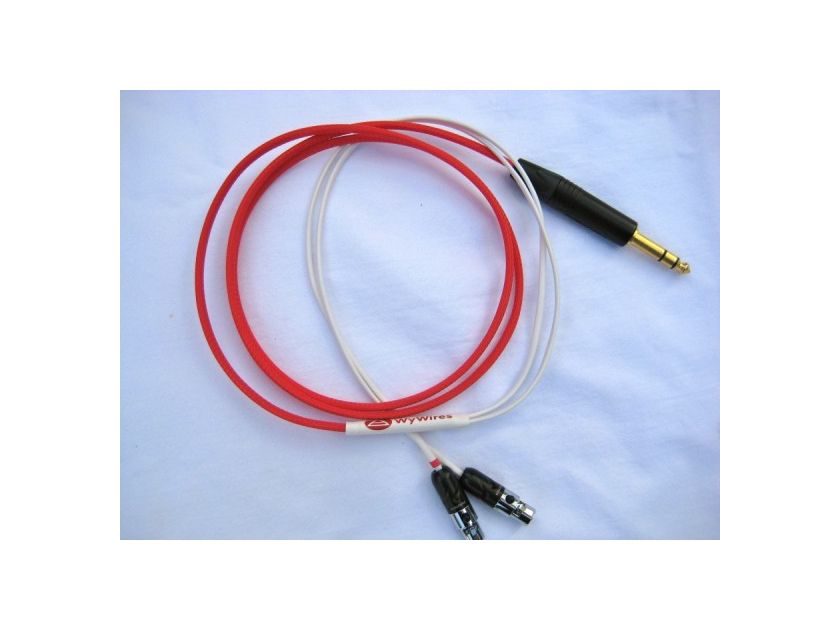 Wywires Red Headphone cable Hi end HP cable Now 20% off for Black Friday
