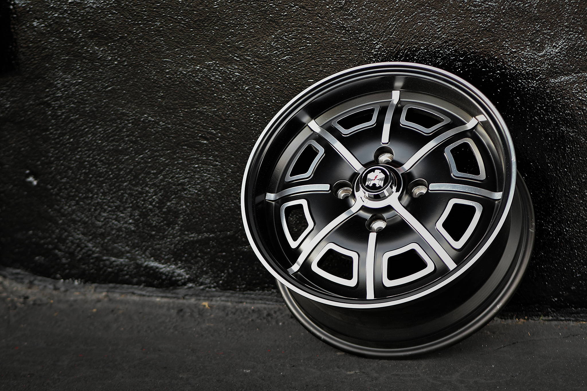 satin black machined spokes klassik rader pedrini wheels