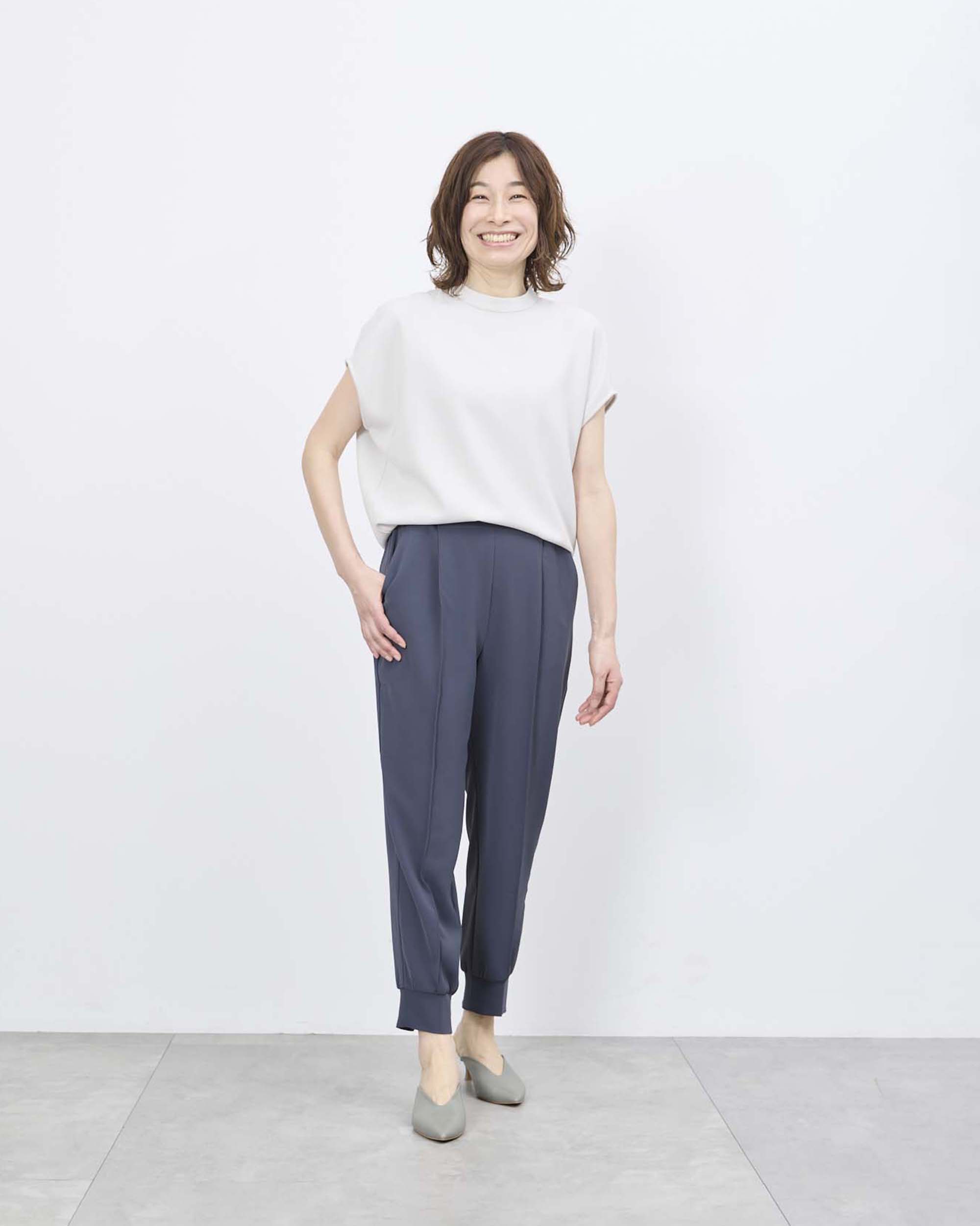Sov. ✨サテンジョーゼットパンツ ジョーゼットパンツ（パンツ）｜STRASBURGO OUTLET