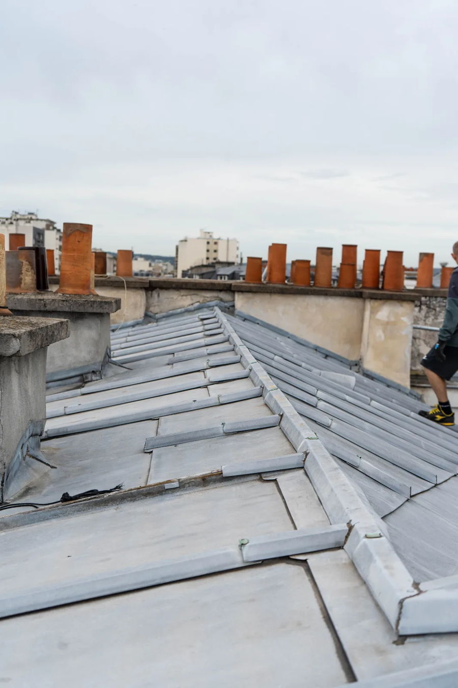 Intervention en couverture par accès sur corde — photo 10