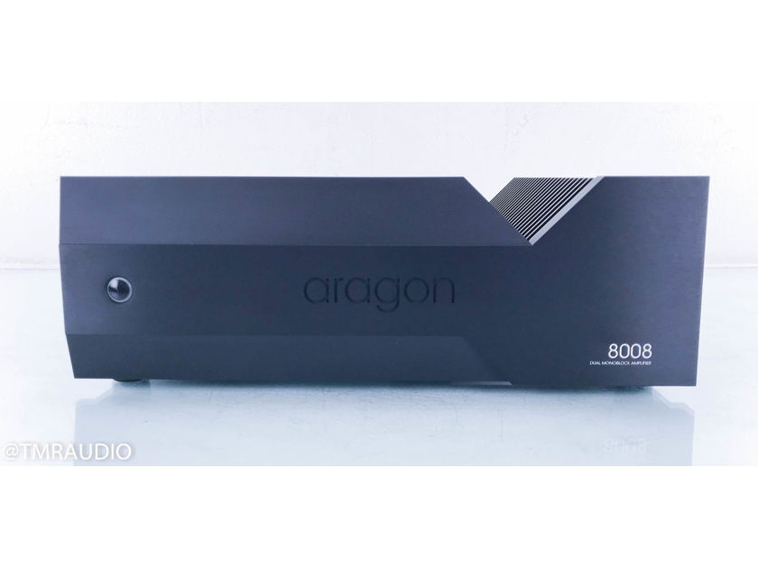 Aragon 8008 Dual Mono Power Amplifier; Black (15033)