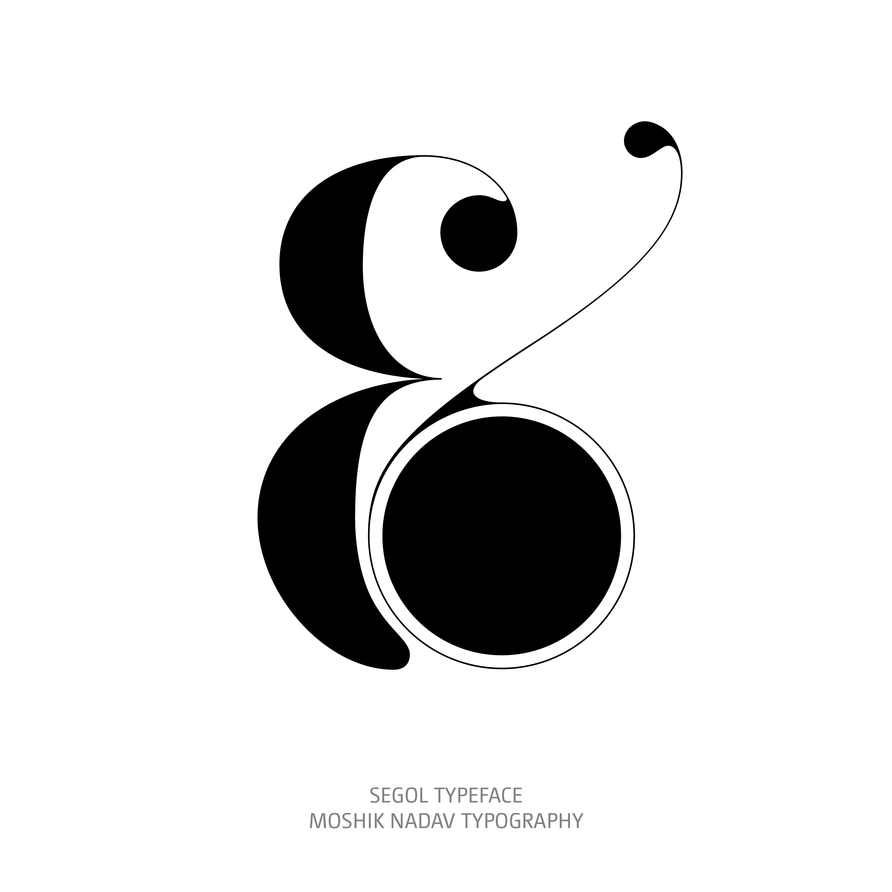 Segol Typeface Ampersand The Ultimate Font For Fashion Typography and sexy logos
