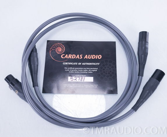 Cardas Audio Microtwin  XLR Cables; 1m Pair Interconnec...