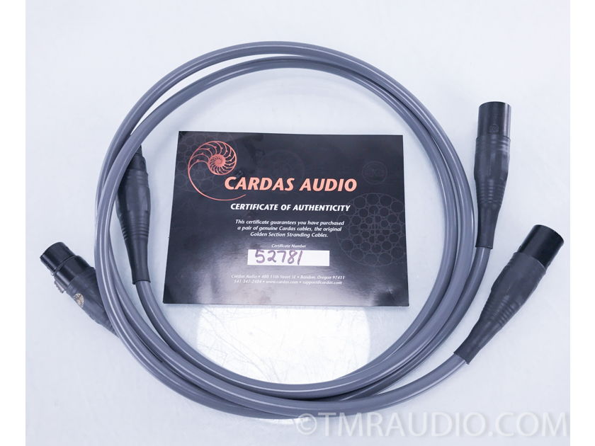 Cardas Audio Microtwin  XLR Cables; 1m Pair Interconnects (3197)