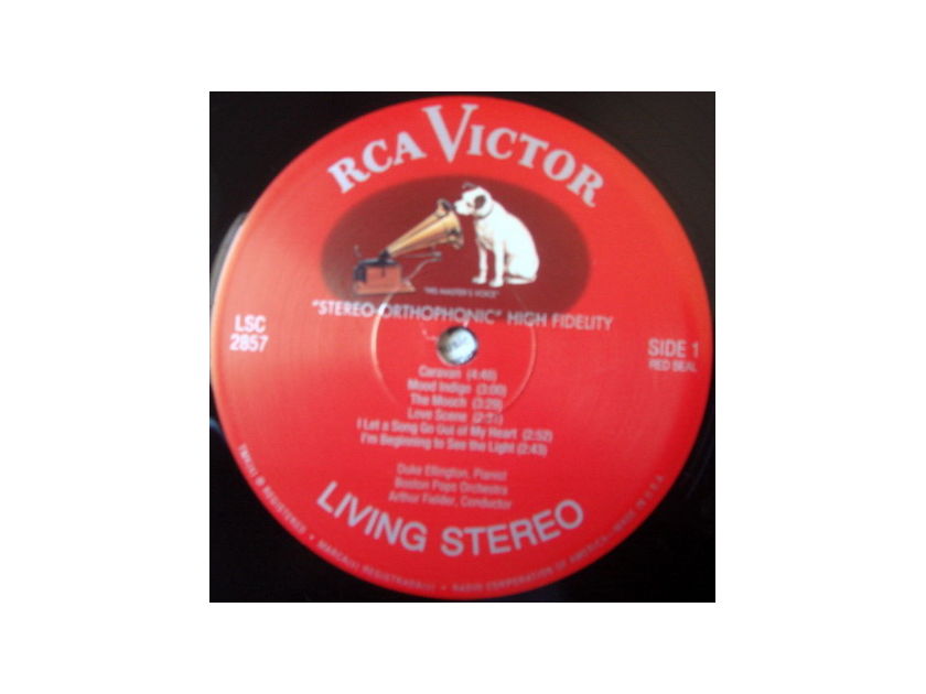 ★Audiophile 180g★ RCA-Classic Records / DUKE ELINGTON-FIEDLER, - The Duke at Tanglewood, MINT(OOP)!