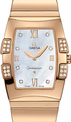 Omega Constellation Quartz Quadrella Quartz RG MOP