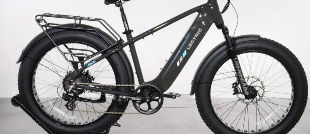 a Lectric XPeak electric fat tire bike