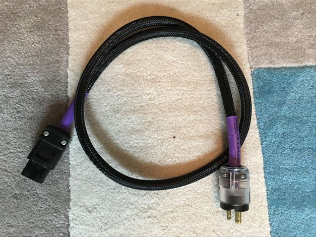 Blacksand Audio Violet Z1 MKII Power Cord 20 Amp - 4 Ft