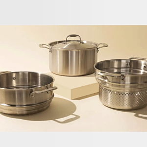 Made In Stainless Clad Stock Pot, Multi-Pot, Pasta and Steamer Bundle
