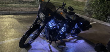 2018 HARLEY-DAVIDSON FXBB STREET BOB ABS motorcycle for rent near San Antonio, TX
