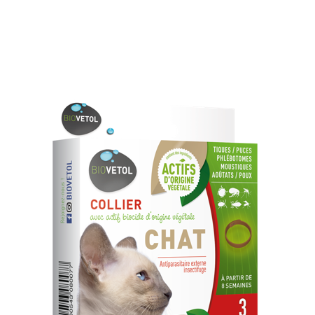 Collier Insectifuge - Chat