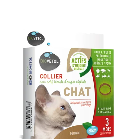 Collier Insectifuge - Chat