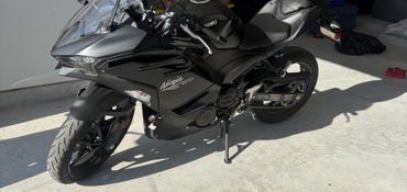 2025 KAWASAKI NINJA 500 ABS motorcycle for rent near Killeen, TX