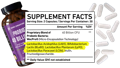 Supplement Facts of Nano Singapore's best probiotic supplement
