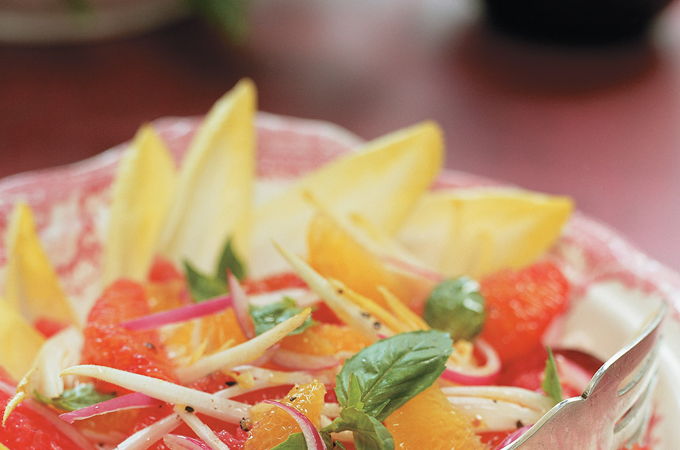 Salade d'agrumes et d'endives