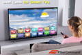 Kramer fiber hdmi smart tv connection example