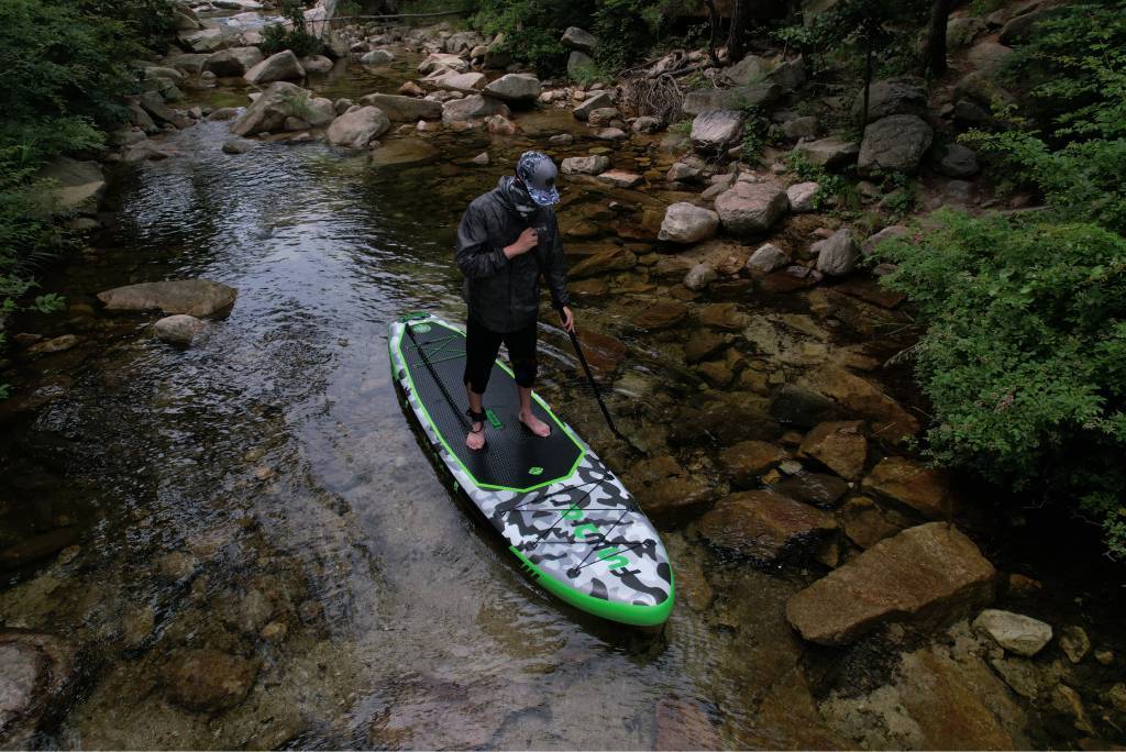 Blow up paddleboarding in Canada with UV-blocking sunglasses