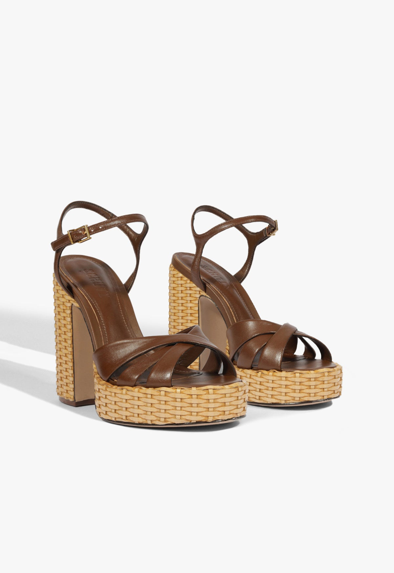 Keefa Straw Sandal - $89.00 | New-to-You by SCHUTZ