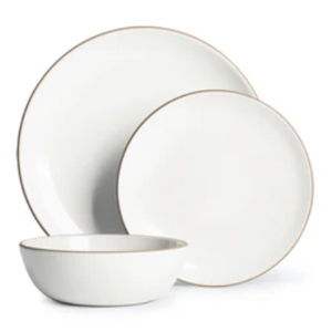 Heath Ceramics Dinnerware Set (Opaque White)