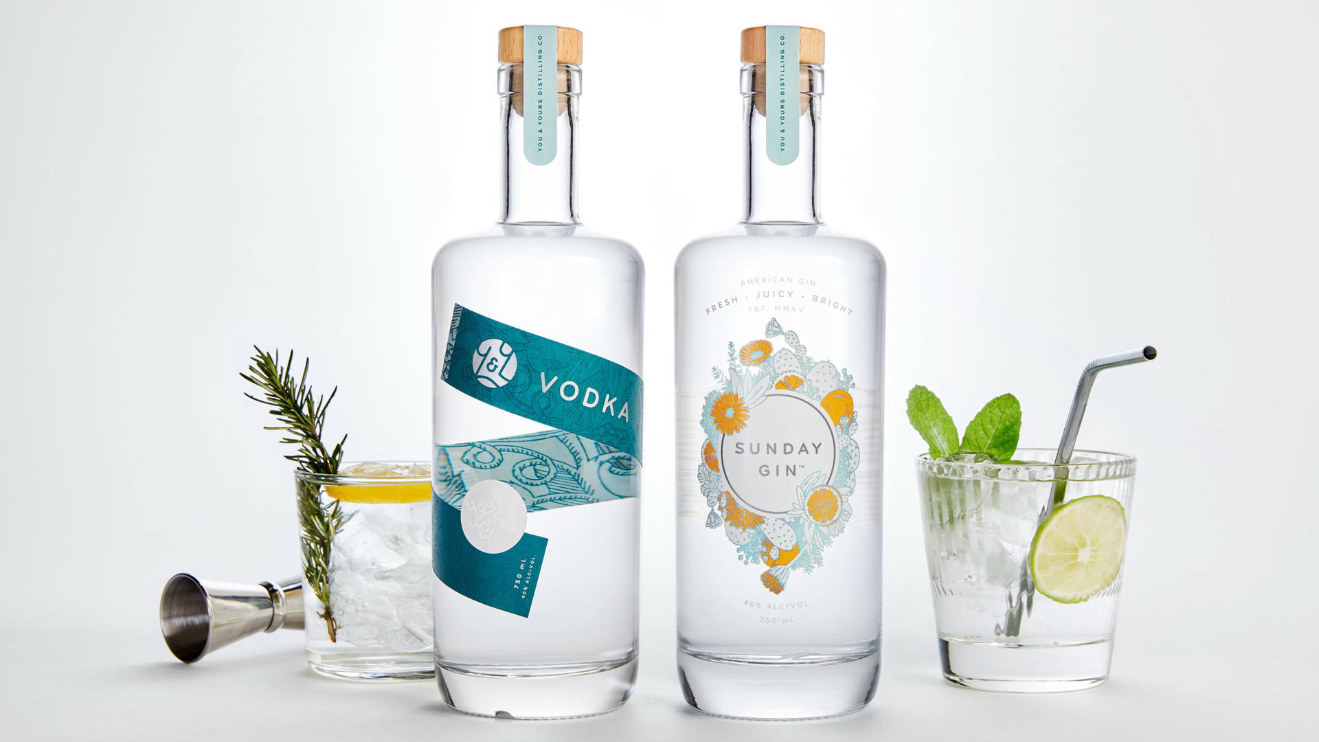 Featured image for These Spirits From a California Distillery Come With a Fresh Modern Look